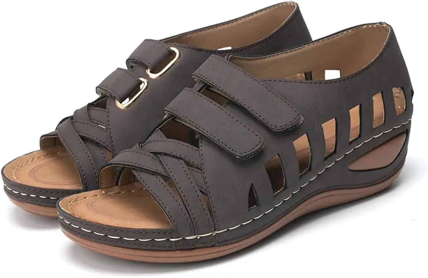 Orthopedic Slippers for Planters Fasciitis Womens Orthotic Womens Sandals Wide Width Sandals for Womens Orthopedic Womens Black Slip On Sandals Dressy Orthopedic Cute Summer Sandals for Women 2025