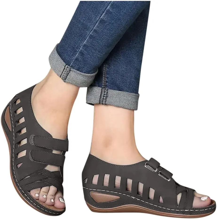 Orthopedic Slippers for Planters Fasciitis Womens Orthotic Womens Sandals Wide Width Sandals for Womens Orthopedic Womens Black Slip On Sandals Dressy Orthopedic Cute Summer Sandals for Women 2025