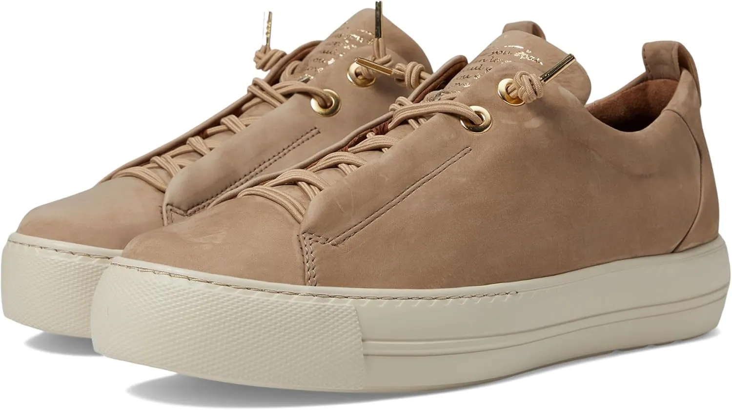 Paul Green Faye Sneaker - Sneakers for Women - Leather Lining - Latex Platform Sole - Leather Insole