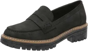 Platform Loafers for Women Comfort Slip On Loafers Casual Business Shoes Classic Fall Shoes Leather Penny Loafers
