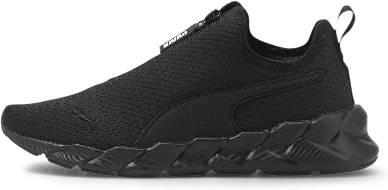 PUMA - Womens Weave Zip Shoes, Size: 8.5 B(M) US, Color Black Black