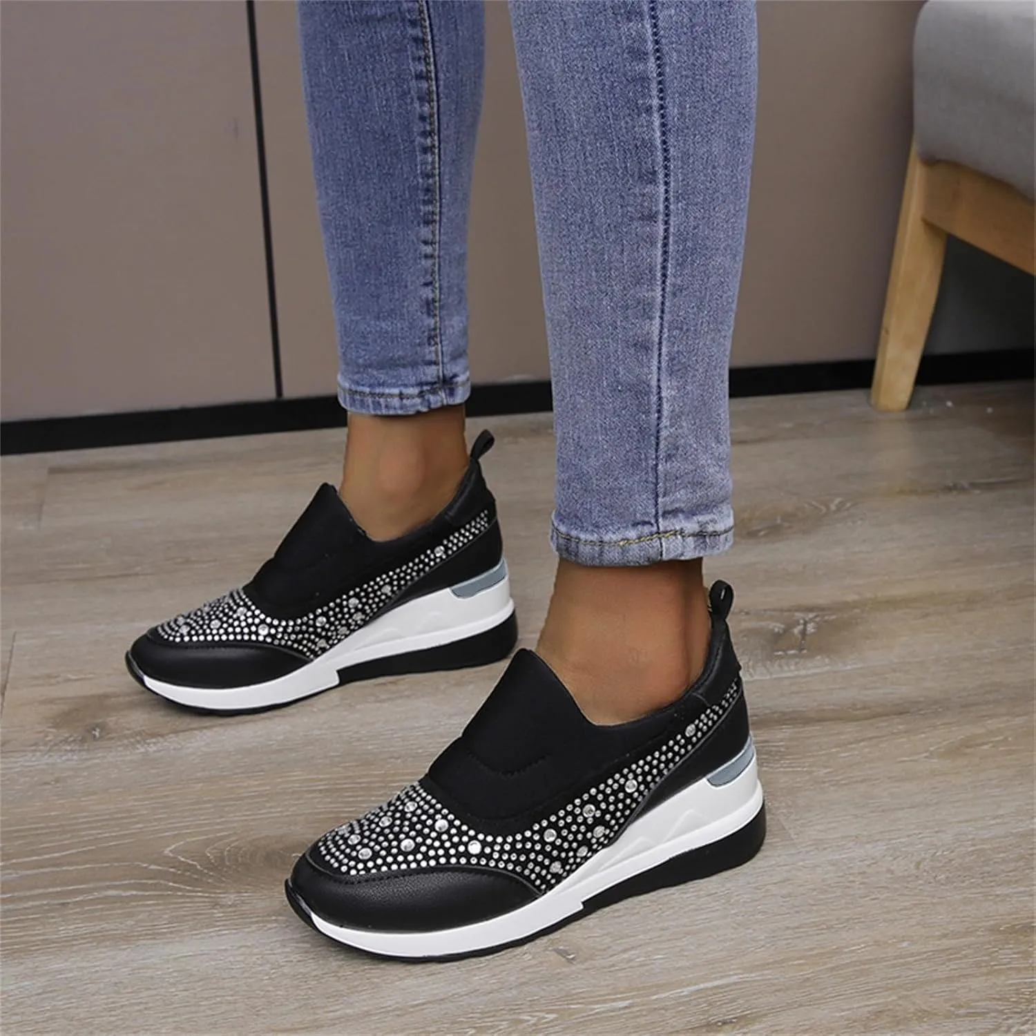 Running Shoes Womens Lightweight Womens Slip On Sneakers Wide Width Dress Shoes for Women Women's Wide Loafers Men's Loafers & Slip-Ons Women's Sneakers with Arch Support