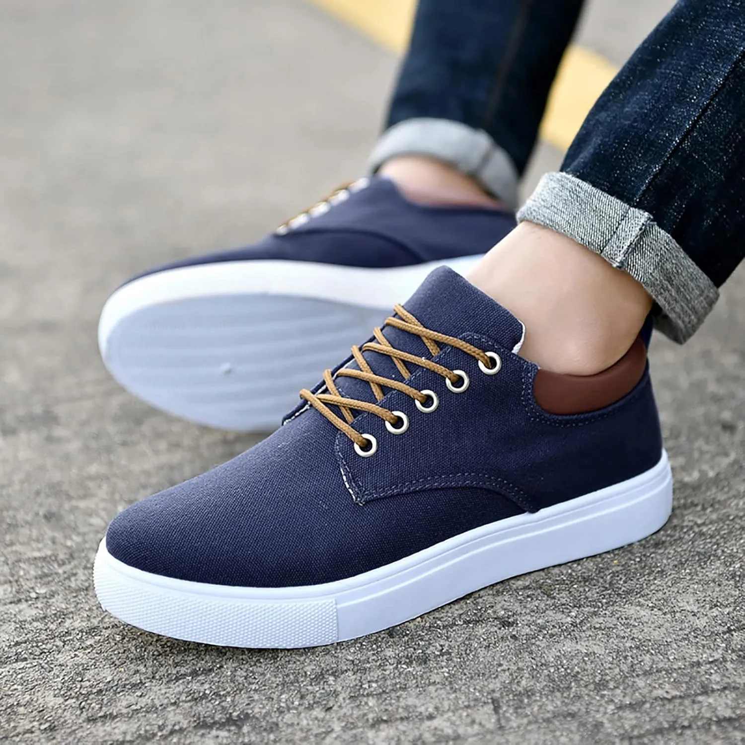 Slip On Casual Shoes White Platform Sneakers Mens Running Shoes Comfortable & Lightweight Women Loafers Comfortable Womens White Sneakers Casual