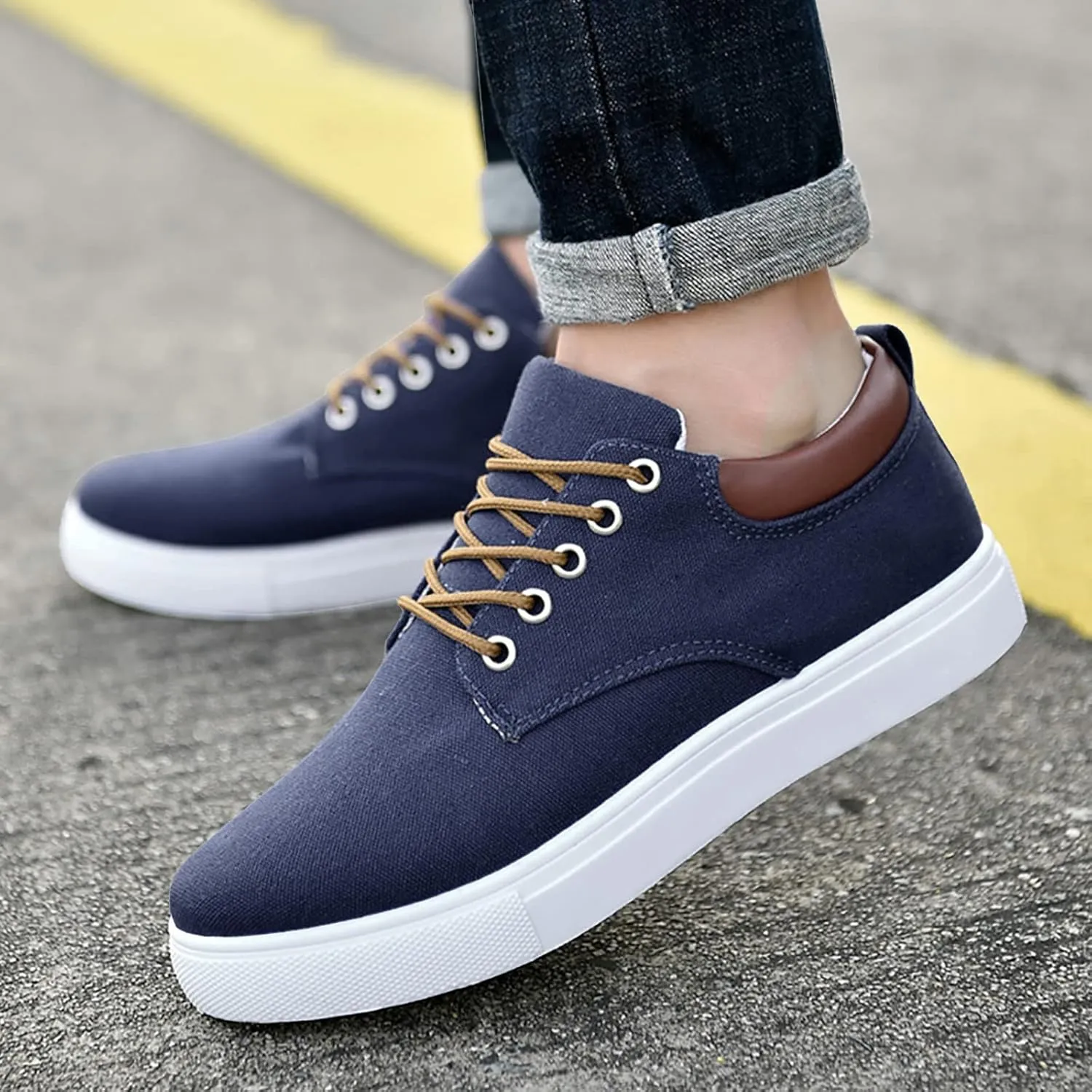Slip On Casual Shoes White Platform Sneakers Mens Running Shoes Comfortable & Lightweight Women Loafers Comfortable Womens White Sneakers Casual