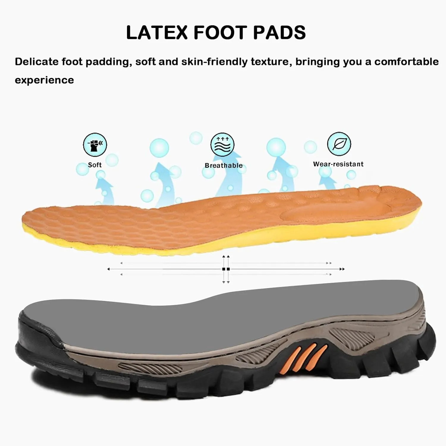 Slip On Waterproof Loafers for Men Soft Lightweight Driving Shoes, Men's Non Slip Business Casual Travel Work Shoes for Walking Travel Outdoor
