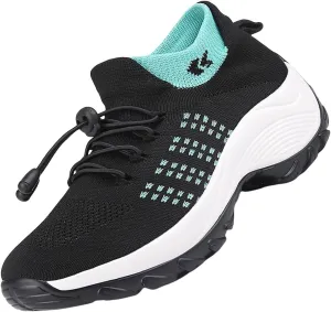 Tennis Shoes Womens Platform Sneakers for Women Fashion Women's Loafers & Slip-Ons Fashion Casual Comfy Soft Christmas Running Shoes Loafers for Women Casual