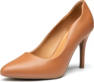 Trary Heels for Women - Comfortable High Stiletto Pumps, Closed Toe Dress Shoes, Fashion Sexy Heels