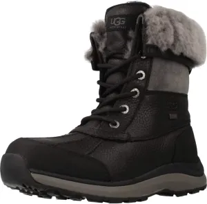 UGG Women's Adirondack Boot Iii Boot, Black/Black, 10