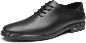 Vintage Wingtip Oxford Shoes for Men - Men's Leather Lace Up Business Formal Dress Shoes