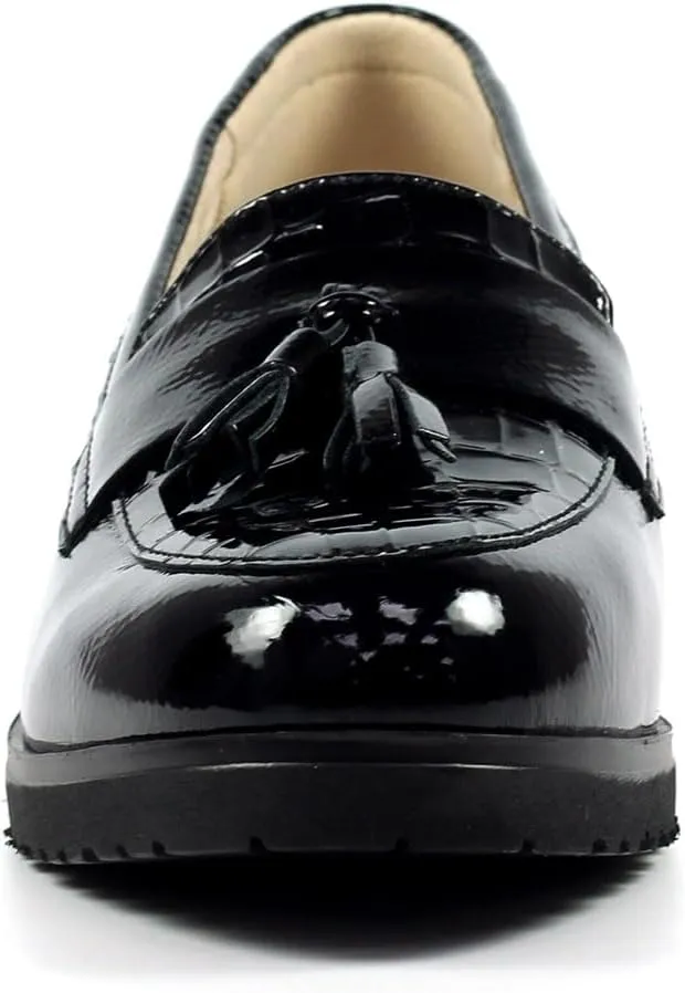 Vivi Chunky Black Loafer