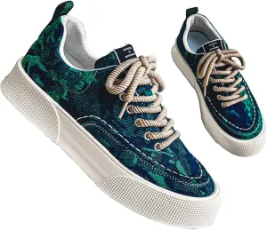 White Platform Sneakers Gym Shoes Women Men's Casual Dress Sneakers Comfortable & Lightweight Black Loafers Women Platform Womens Walking Sneakers with Arch Support