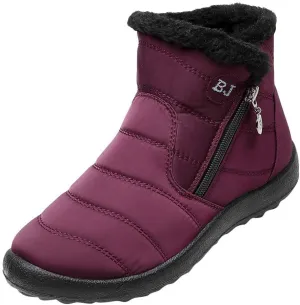 Women Boots Winter Waterproof Adults Snow Shoes Womens Snow Boots Winter Warm Ankle Boots Non Slip Snow Boot for Women Rain Boots Women Men Winter Booties