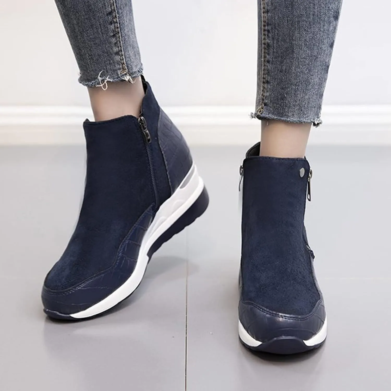 Womens Boots Winter Waterproof Adults Snow Boots Slip On Snow Boots Womens Winter Ankle Boots Ladies Snow Boot Women Short Womens Dress Shoes Men Snow Booties