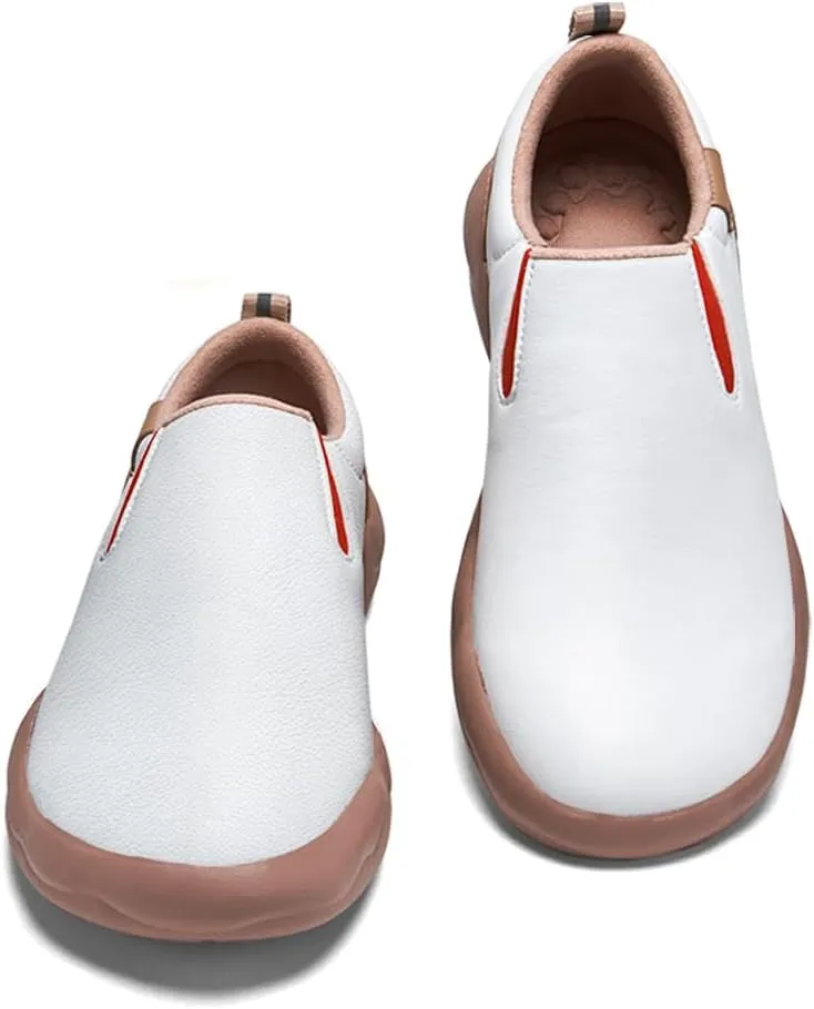 Women's Slip Ons Sneakers Lightweight Comfortable Solid Color Loafers Casual Travel Shoes