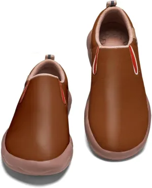 Women's Slip Ons Sneakers Lightweight Comfortable Solid Color Loafers Casual Travel Shoes
