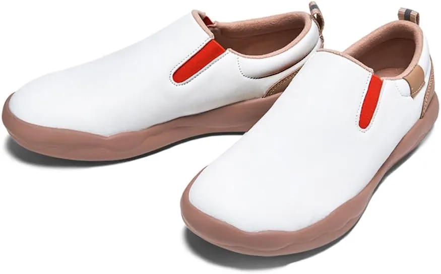 Women's Slip Ons Sneakers Lightweight Comfortable Solid Color Loafers Casual Travel Shoes