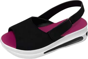 Womens Walking Shoes with Support Black On Black Zapatos Negros para Mujer Womens Black Shoes Dressy Casual Comfortable Black Platform Sneakers for Women Dressy Womens Walking Sneakers Size 8.5 Wide
